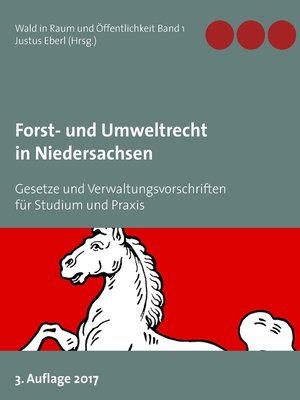 cover image of Forst- und Umweltrecht in Niedersachsen
